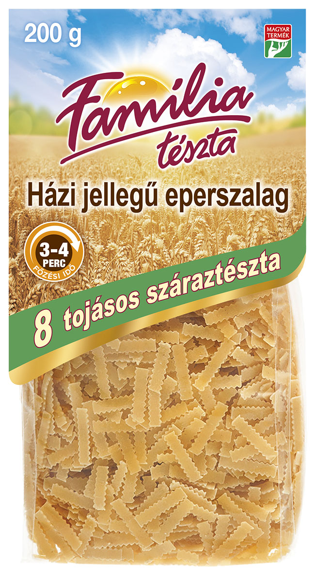 8 tojásos Eperszalag száraztészta 200 g